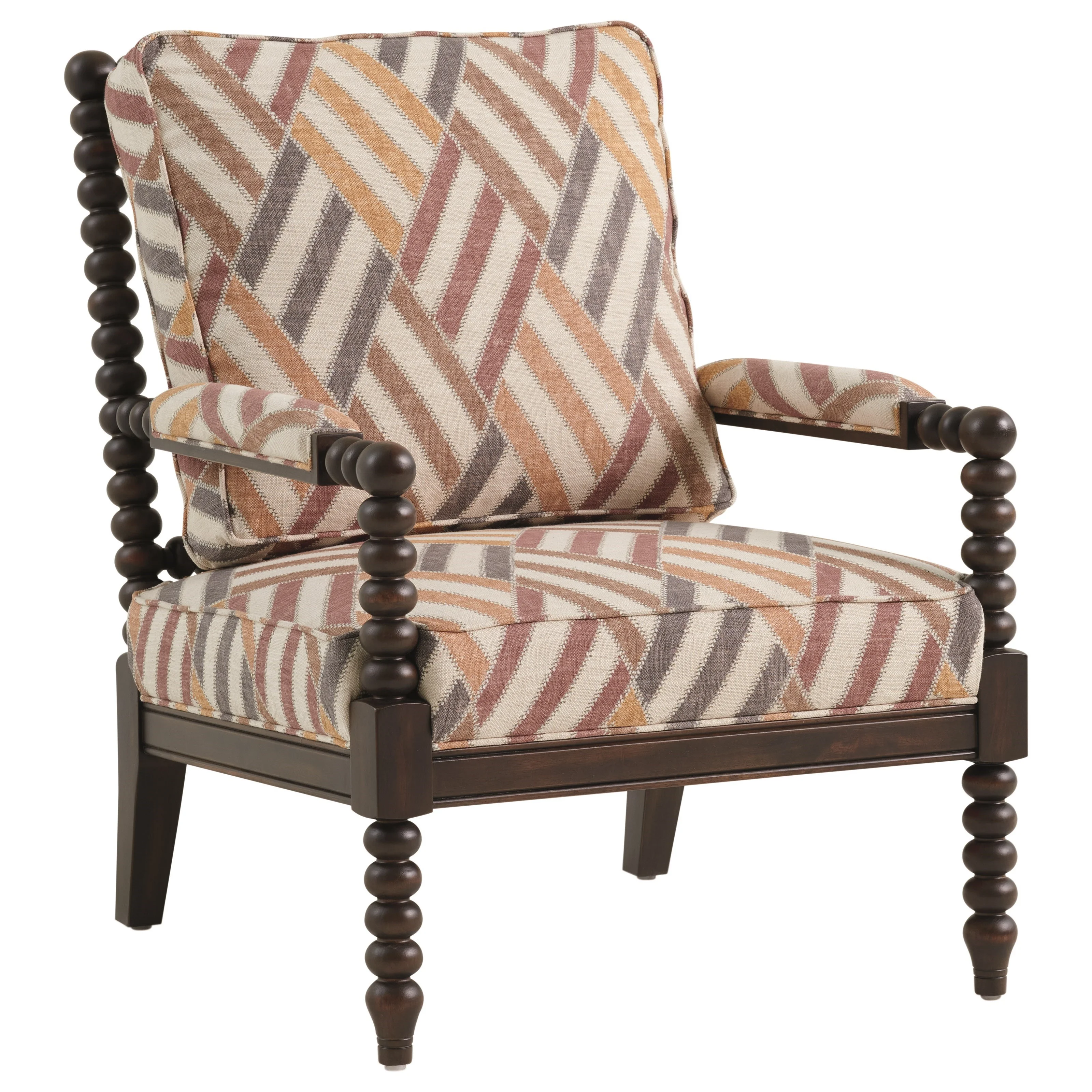 Tommy Bahama Home Kingstown 163511 Maarten Chair with Padded Arms